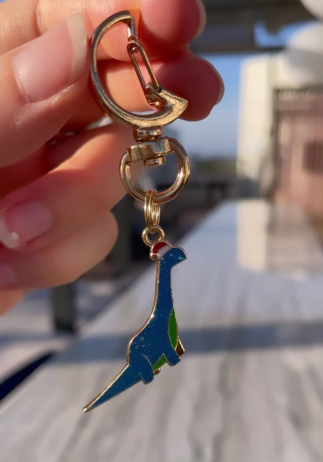 Dinosaur Keychain