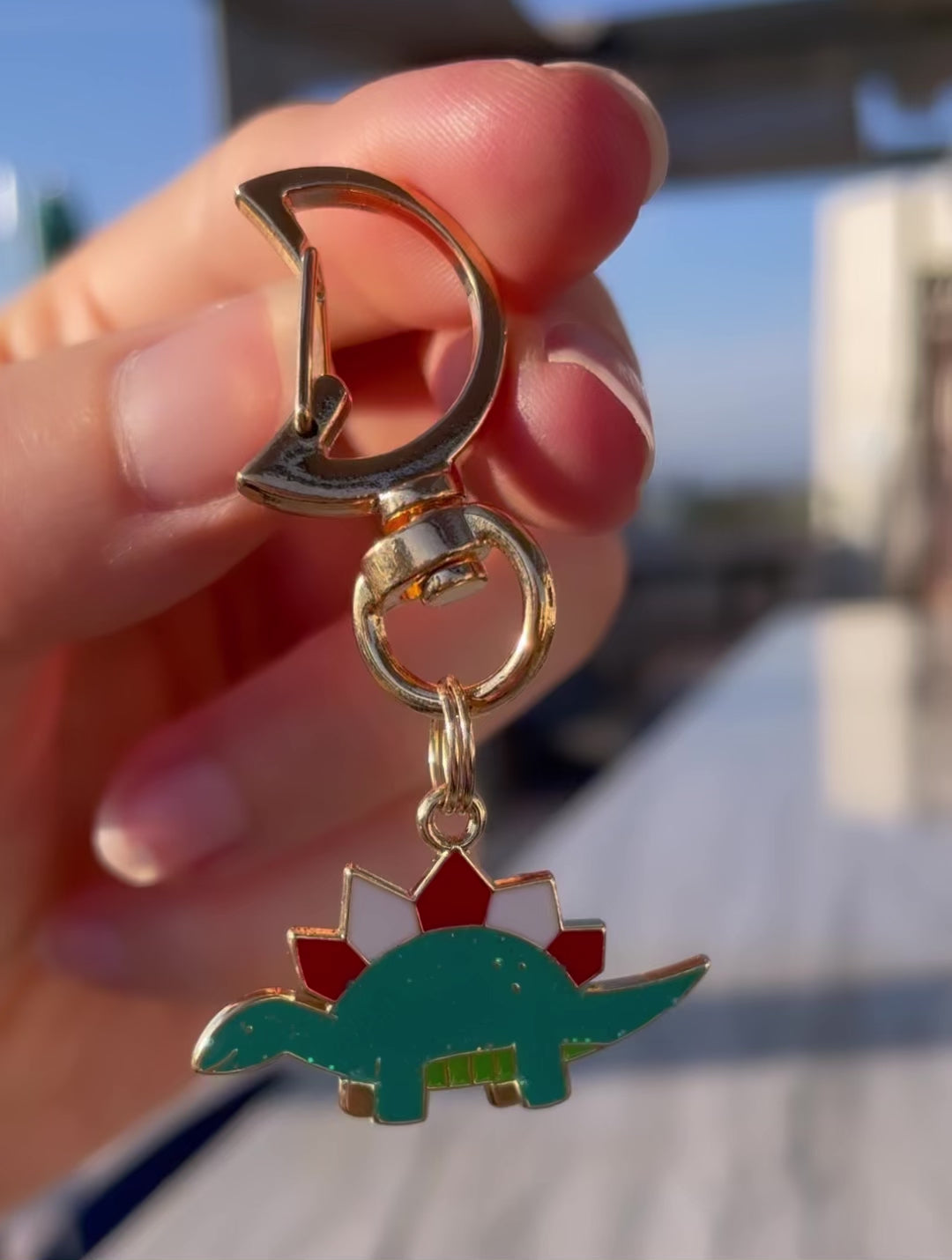 Dinosaur Keychain