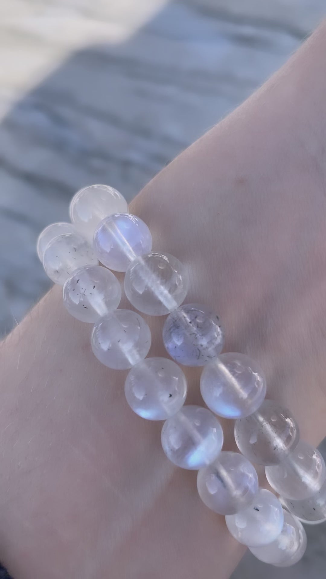 Moonstone Bracelet ~ 8.5mm