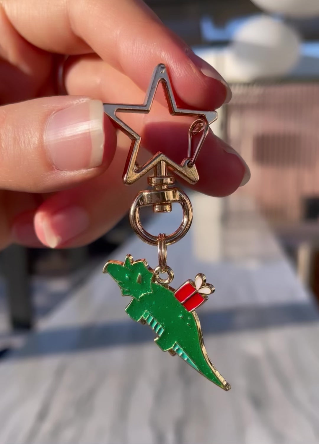 Dinosaur Keychain