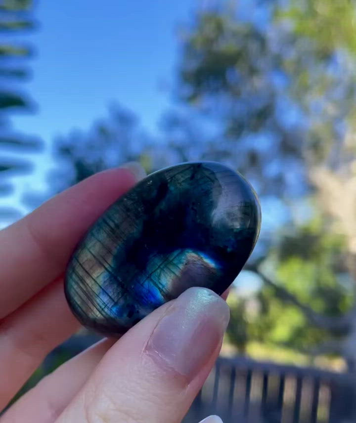 Labradorite Palmstone ~ 2