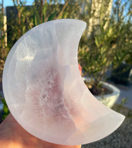 Moon Selenite Bowl ~ High Vibrational Cleansing