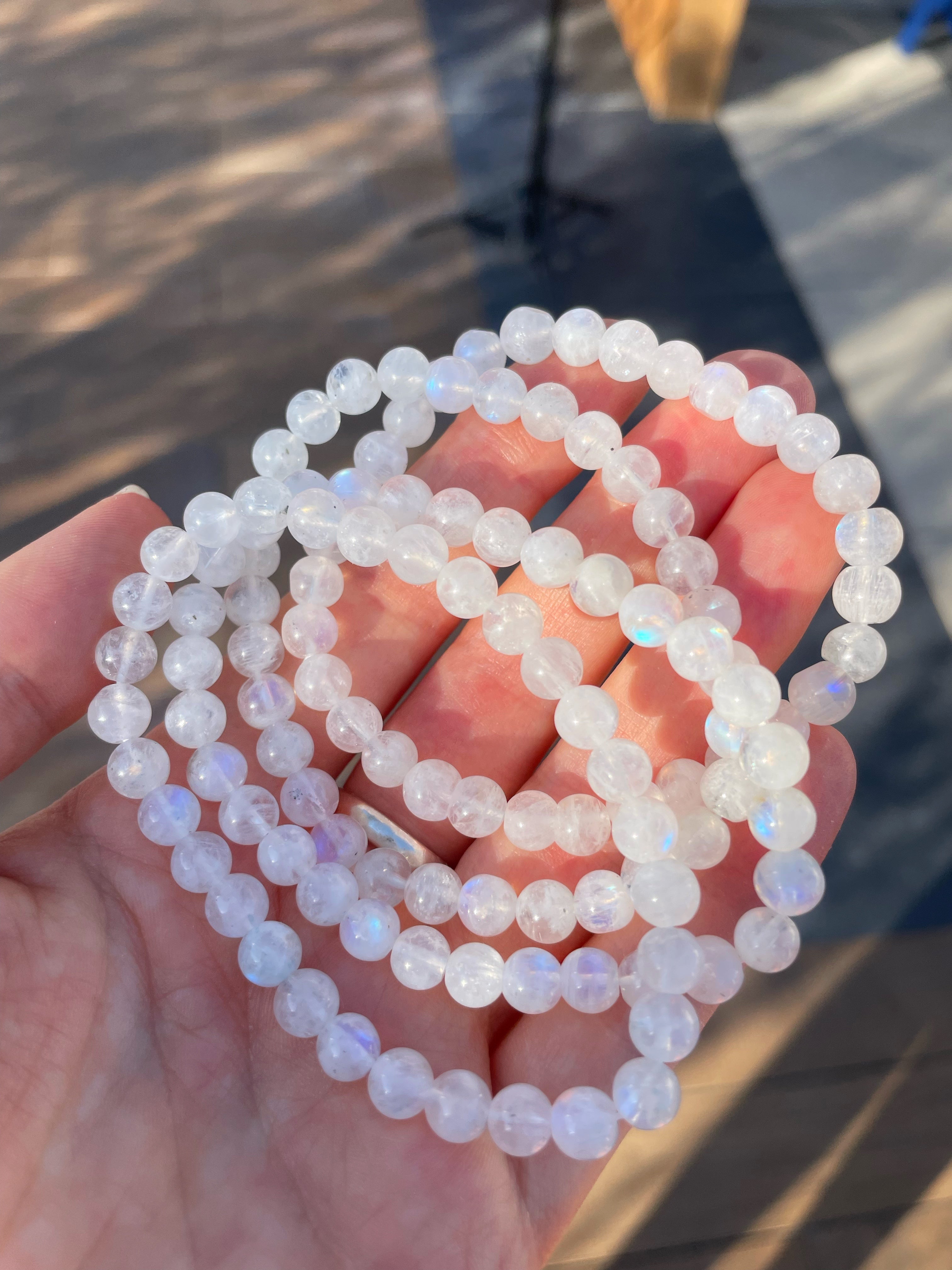 Moonstone Bracelet ~ 5mm