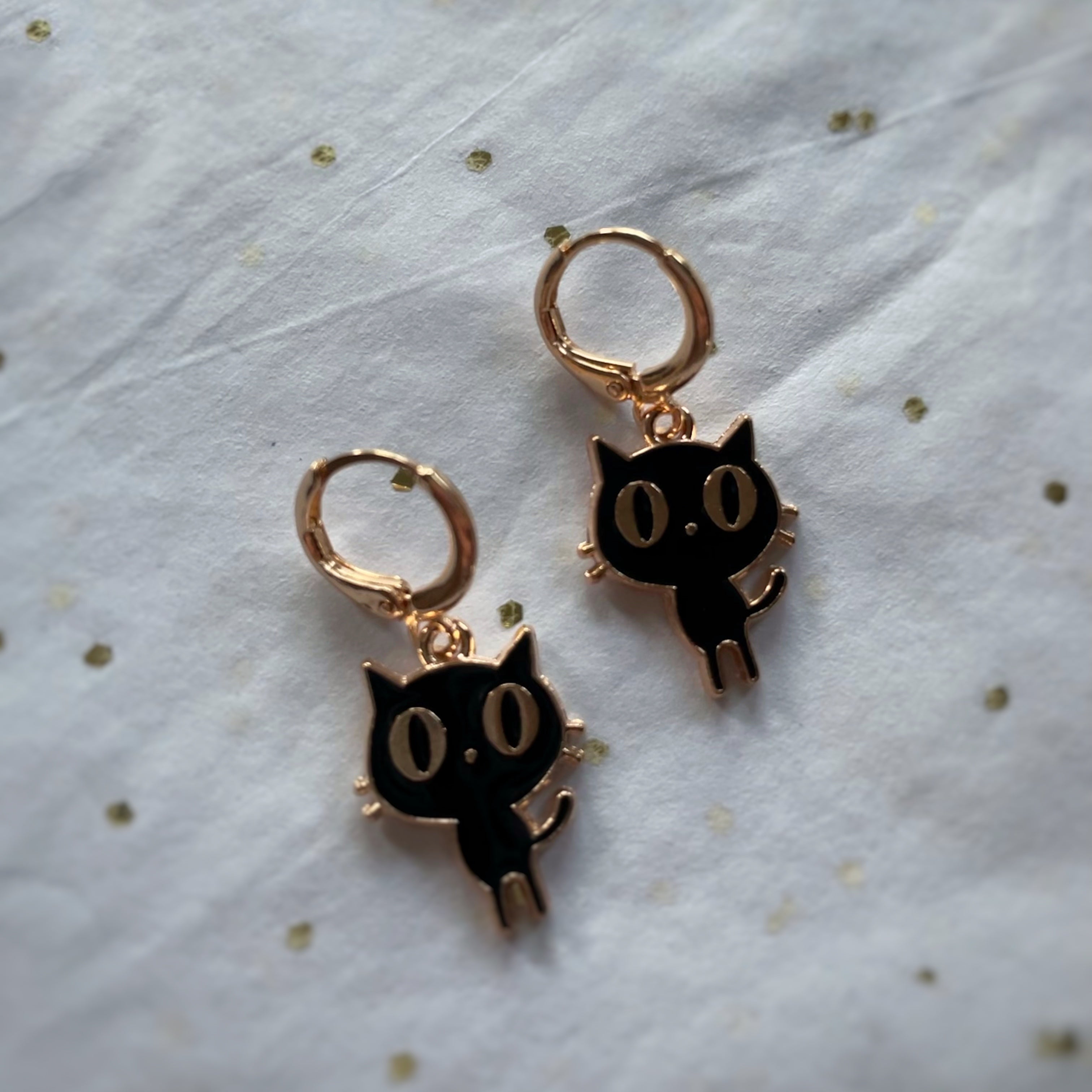 Spooky Cat Earrings