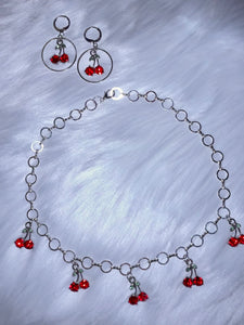 Cherry Bomb Choker Necklace