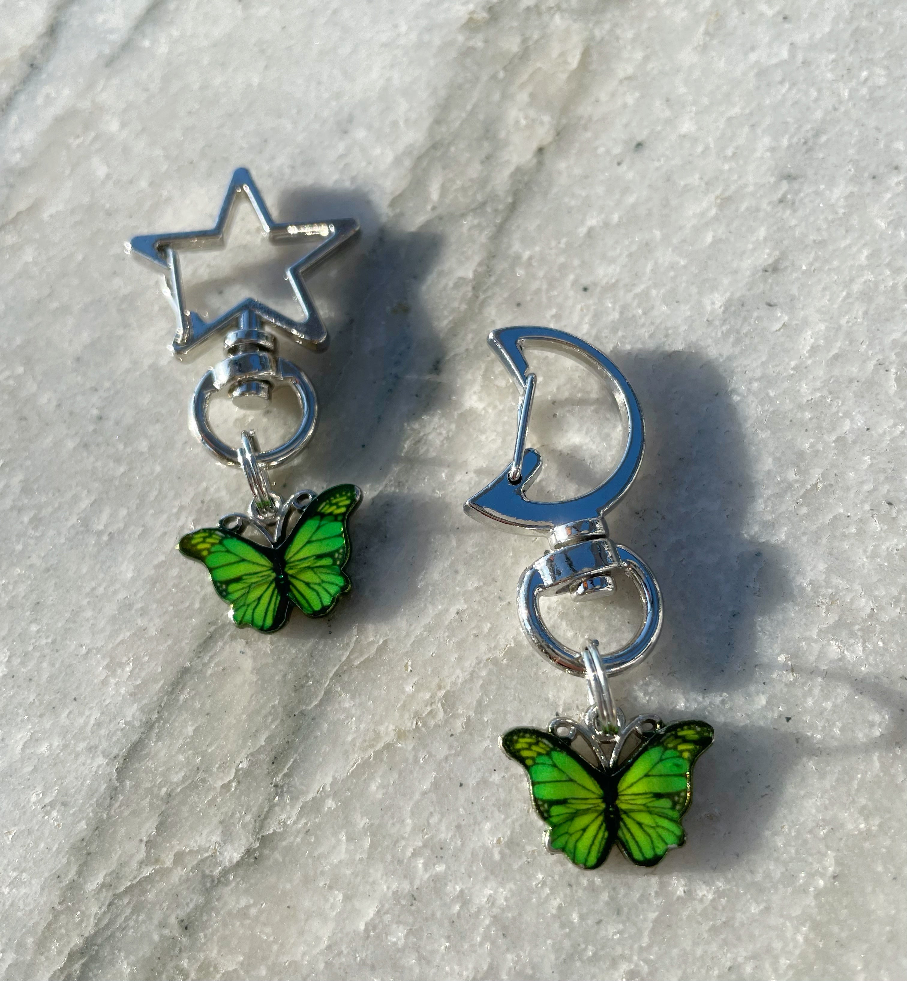 Beautiful Butterfly Keychain