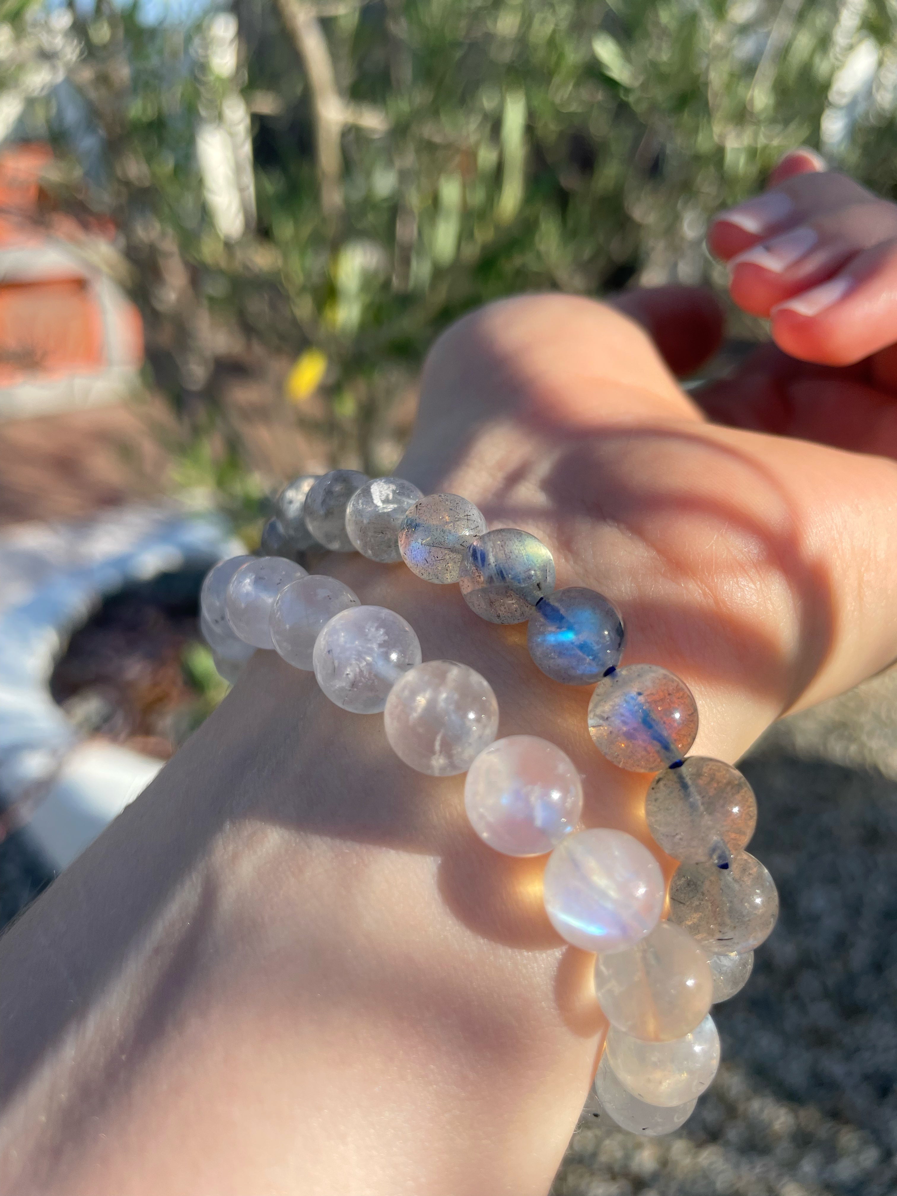 Moonstone Bracelet ~ 8.5mm