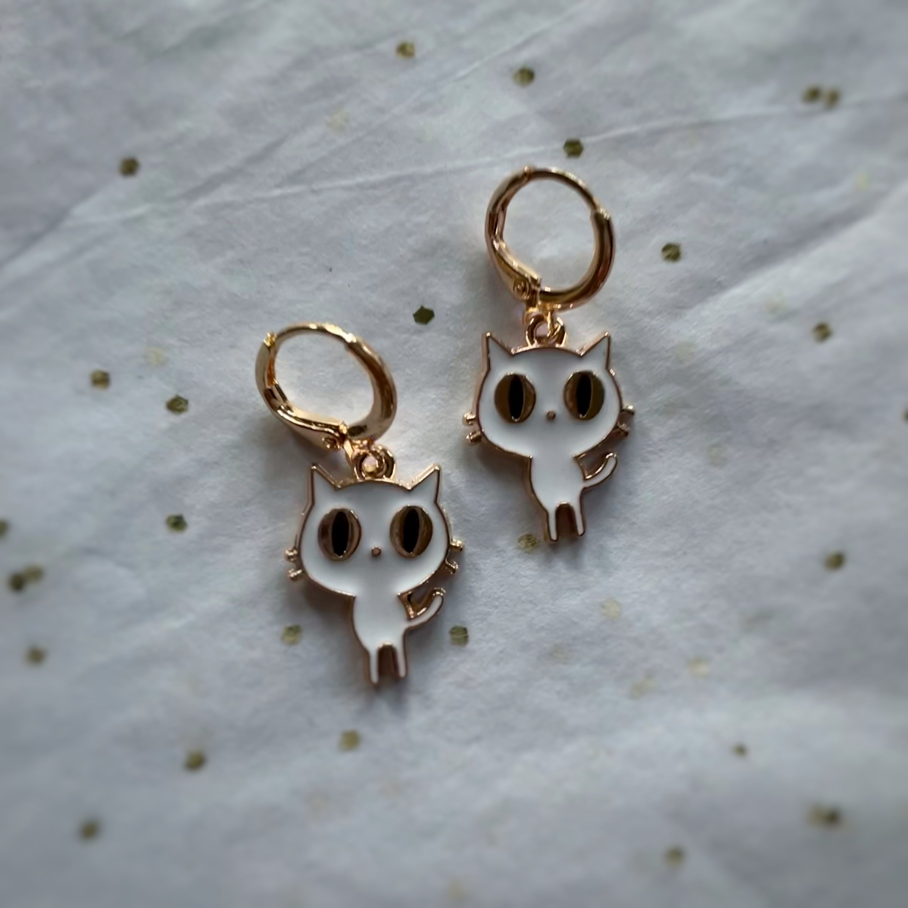 Spooky Cat Earrings