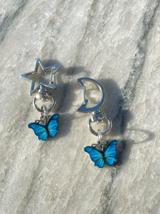 Beautiful Butterfly Keychain