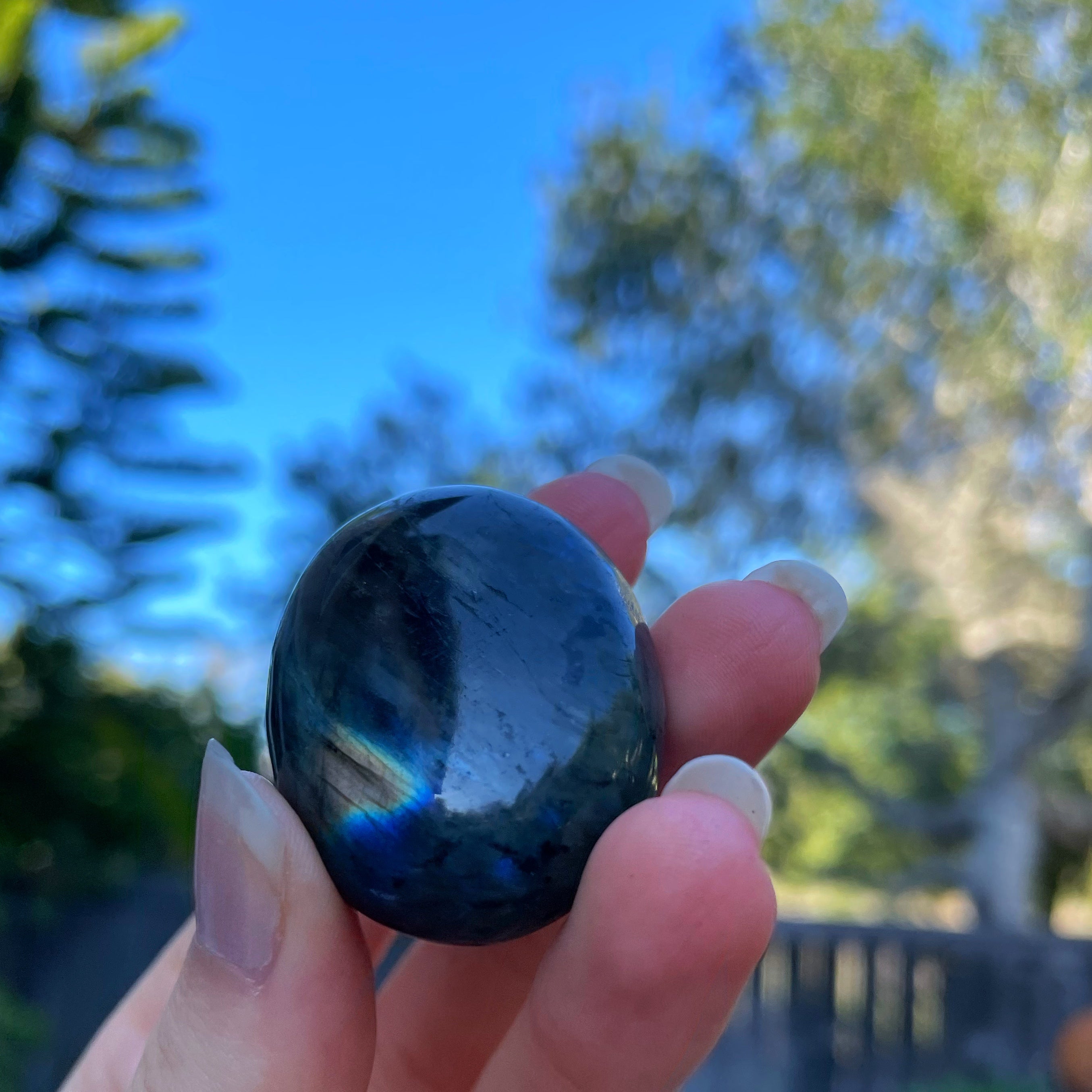 Labradorite Palmstone ~ 4