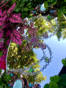 Beautiful Butterfly Body Chain ~ Rainbow