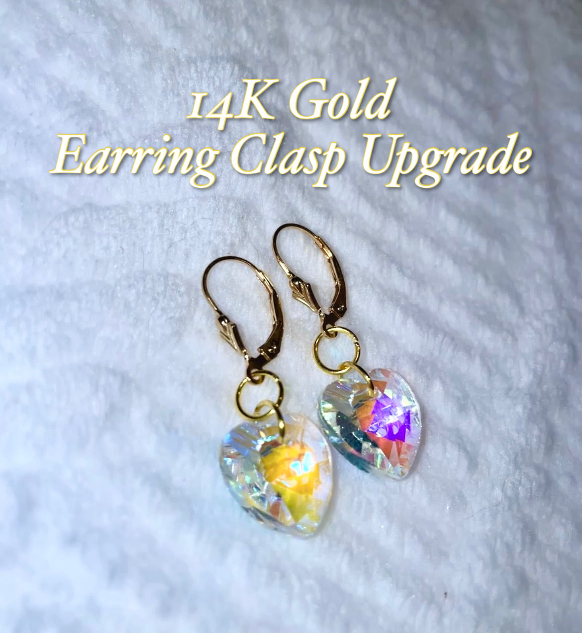 Custom 14K Gold Earring Upgrade