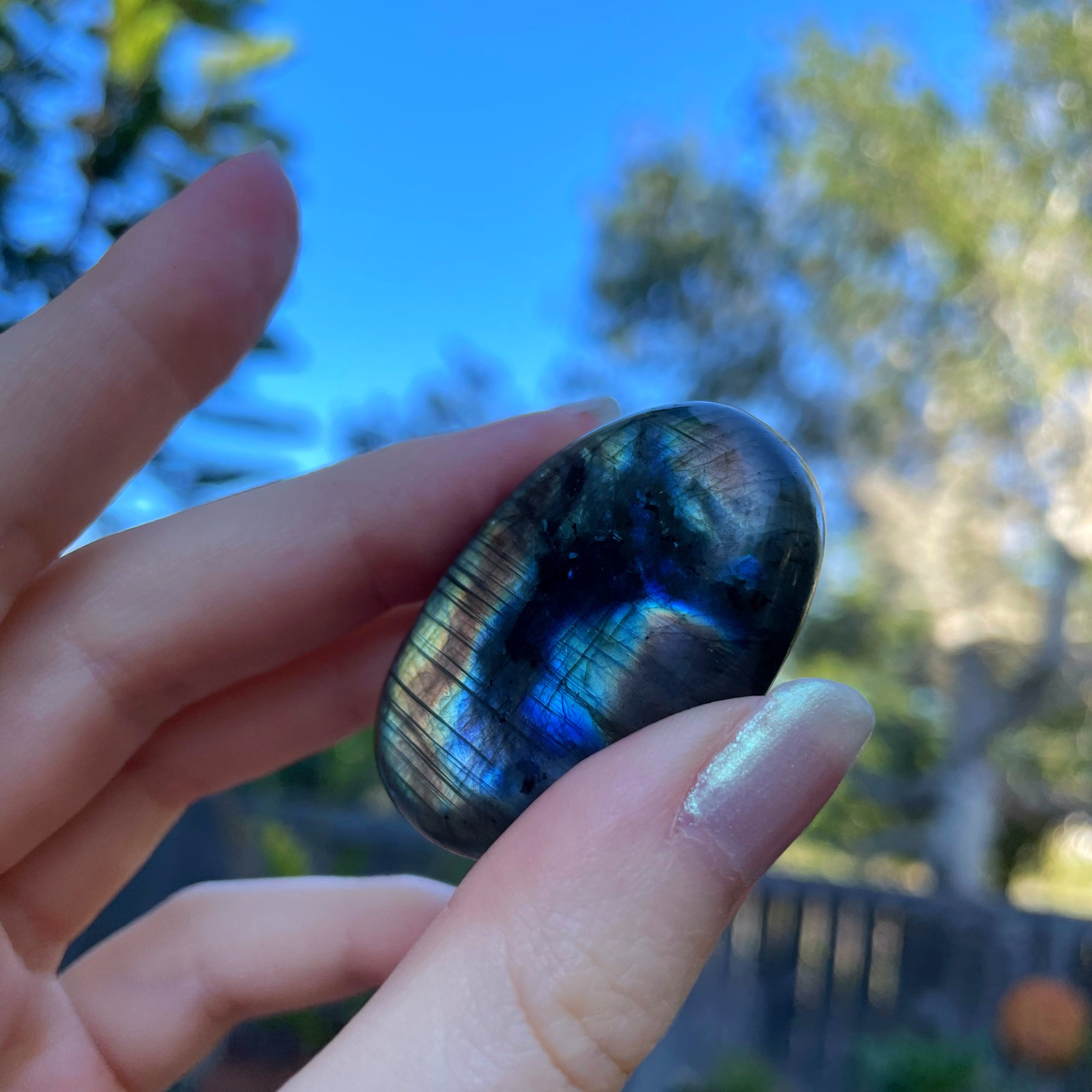 Labradorite Palmstone ~ 2