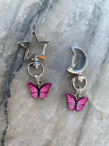 Beautiful Butterfly Keychain