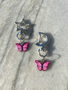 Beautiful Butterfly Keychain