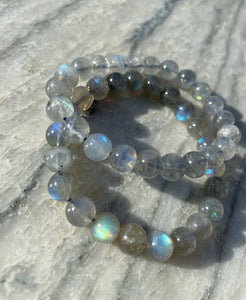 Labradorite Bracelet ~ 8.5mm