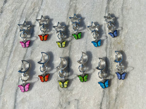 Beautiful Butterfly Keychain