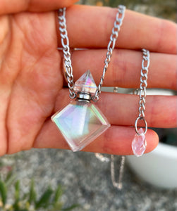 Essential Oils Aura Quartz Necklace ~ 2