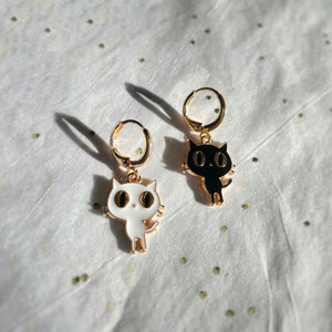 Spooky Cat Earrings