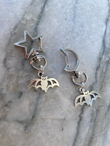 Spooky Bat Keychain